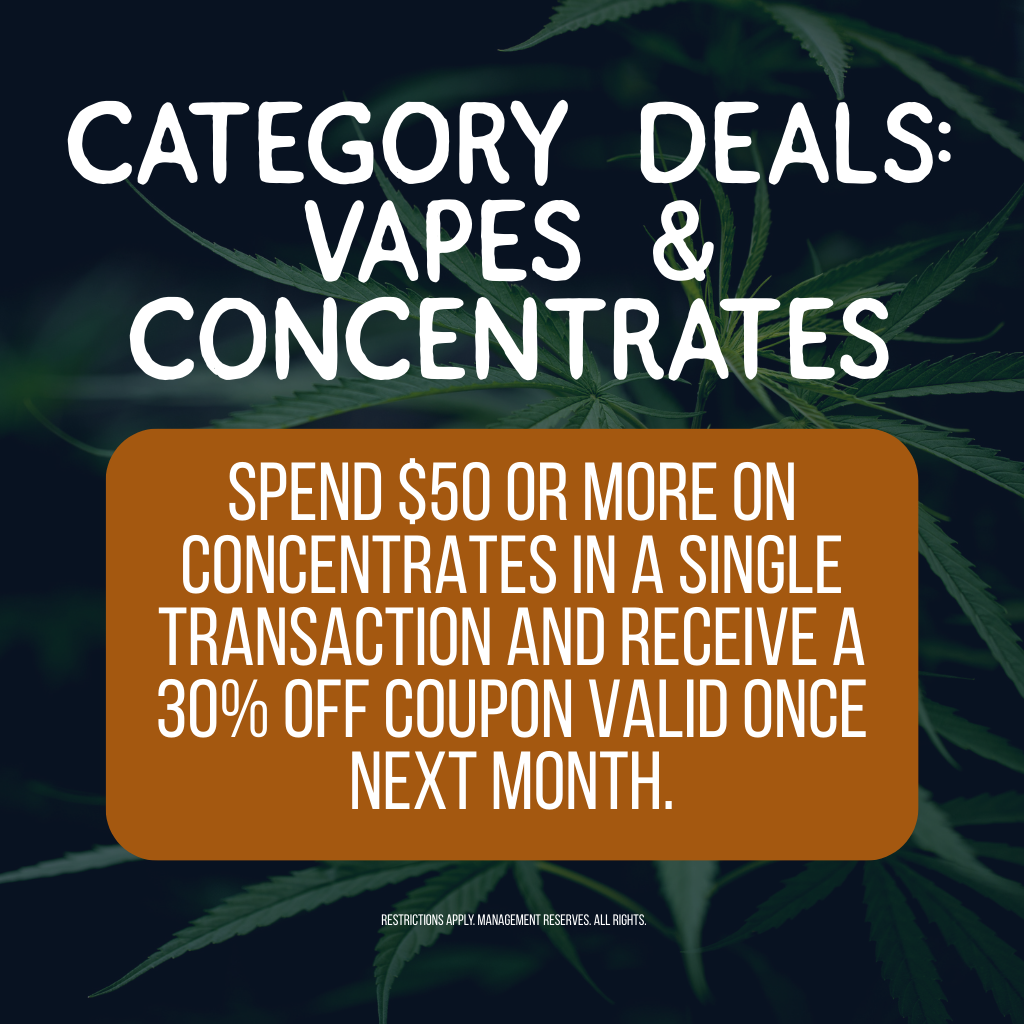 Salish Coast Cannabis Offers Great Deals On Vapes And Concentrates This September